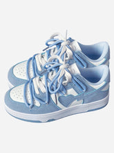 Haze Blue Love Breathable Board Shoes - 1854